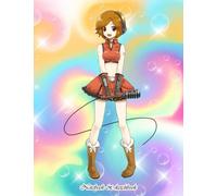 SketchBook Notebook: Meiko Vocaloid, for Drawing, Writing, Painting, Sketching or Doodling, 120 Pages, 8.5x11 Premium Abstract Cover vol.1