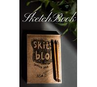 Sketchbook: Sketchbook à remplir, Carnet de dessins pointillé, dessins, idées, pensées, inspirations quotidiennes, cr