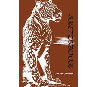Sketchbook: Solar Flux Collection - Amber Root Edition: Tiger Themed Sketchbook for Drawing - 6x9 Inch, 100 Pages