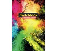 Sketchbook: Unlock Your Creativity, Notebook for Drawing, Writing, Painting, Sketching, Doodling, 120 Blank Pages, 5.5x8.5, Premium Abstract Design, ... Quote, Perfect Gift for Kids or Adults