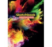 Sketchbook: Unlock Your Creativity, Notebook for Drawing, Writing, Painting, Sketching, Doodling, 120 Blank Pages, 8.5x11, Premium Abstract Design, Inspirational Quote, Perfect Gift for Kids or Adults