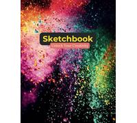 Sketchbook:: Unlock Your Creativity, Notebook for Drawing, Writing, Painting, Sketching, Doodling, 120 Blank Pages, 8.5x11, Premium Abstract Design, ... Quote, Perfect Gift for Kids or Adults