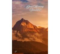 Sketchbook with Sunrise over the Mountains Cover: for all artist's drawings and doodles
