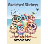 Sketched Stickers: Coloring Book Designed in Finland