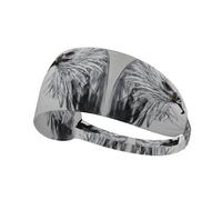 Sketching an eagle - Fascia elastica per capelli, antiscivolo, traspirante, per donne e uomini, per palestra, corsa, yoga, tennis