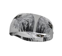 Sketching an Eagle - Fascia per il sudore sportiva, alla moda, traspirante, morbida e traspirante, realizzata in 100% poliestere