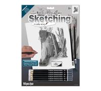Sketching Made Easy Kit 9"X12"-Tree Stump