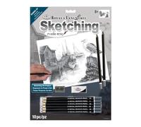 Sketching Made Easy Kit Pesca, 9X12