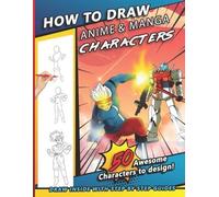 Sketchpert Press How To Draw Anime & Manga Characters (Tascabile)