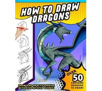Sketchpert Press How To Draw Dragons (Tascabile)