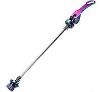 Skewer Quick Release MTB Alluminio 100mm Anteriore | Compatibile hub posteriore 130mm, finitura colorata vivace, resistenza , bici da corsa(back)