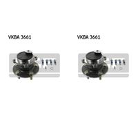 SKF 2x Cuscinetto Ruota Mozzo Assale Posteriore per Ford Focus DM2 Da Hcp