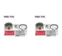 SKF 2x Cuscinetto Ruota Mozzo Asse Ant. per Honda Accord VIII Cu CP Cw Cr