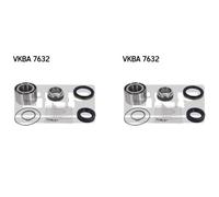 SKF 2x Cuscinetto Ruota Mozzo Asse Posteriore Destro SX per Hyundai H-1 Viaggi