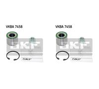 SKF 2x Cuscinetto Ruota Mozzo Asse Posteriore Destro SX per Suzuki Alto HA24