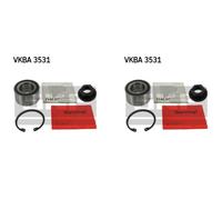 SKF 2x Cuscinetto Ruota Mozzo Frontale per Ford Fuoco Torneo Mazda 2 Dnw Daw Dbw