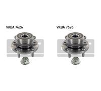 SKF 2x Cuscinetto Ruota Mozzo Frontale per Hyundai i30 Coupé Kia Cee ' D