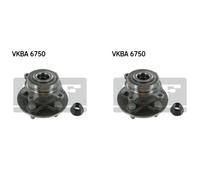 SKF 2x Cuscinetto Ruota Mozzo Frontale per Land Rover Discovery IV Range L319 La