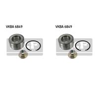 SKF 2x Cuscinetto Ruota Mozzo Frontale per Mazda CX-7 6 Station Wagon Lui Gy TB
