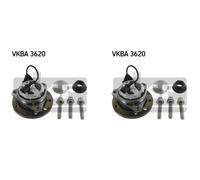 SKF 2x Cuscinetto Ruota Mozzo Frontale per Opel Vectra C Cc Signum 9-3 YS3F YS3