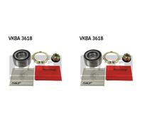 SKF 2x Cuscinetto Ruota Mozzo Frontale per Opel Vivaro Box Renault Trafic II F7