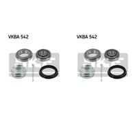 SKF 2x Cuscinetto Ruota Mozzo Posteriore per Audi A4 80 VW Caddy II Box 8D2 B5