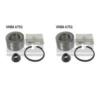 SKF 2x Cuscinetto Ruota Mozzo Posteriore per Land Rover Discovery IV Range L319