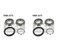 SKF 2x Cuscinetto Ruota Mozzo Posteriore per Mercedes G Sprinter 4-T W463 W461