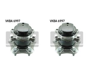 SKF 2x Cuscinetto Ruota Mozzo Posteriore per Nissan Qashqai + 2 i, x-Trail