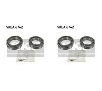 SKF 2x Cuscinetto Ruota Mozzo Posteriore per Renault Master III Scatola Opel