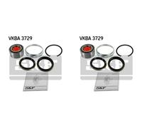 SKF 2X Mozzo Ruota Kit Cuscinetti Anteriore Per Toyota Corolla Compact E11 E10