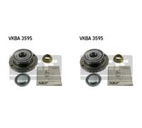 SKF 2x Mozzo Ruota Kit Cuscinetto Posteriore per Citroën Xsara Picasso Berlingo