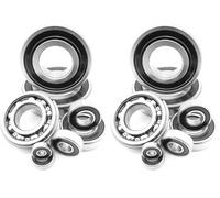 SKF 6204-2Z/C3-SKF Cuscinetti a sfera 2Z 6204 2Z C3 - Cuscinetto SKF (Confezione da 2)