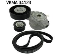 SKF Cinghia A V Denti Set Cinghia A V Per Saab 9-3 Cabriolet YS3D