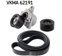 SKF Cinghia A V Denti Set Compatibile Per Nissan NP300 Navara D40 2.5 DCI 4WD