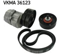SKF Cinghia A V Ribs Set Per Volvo V40 Station Wagon 645 VW S40 I 644