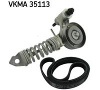 SKF Cinghia A V Righe Set Per Opel Corsa D S07 F08 F68 L48 Vauxhall Agila MK I