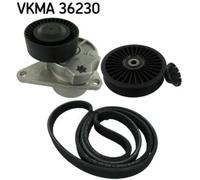 SKF Cinghia A V Righe Set Per Volvo V70 II P80_ SW 875 876
