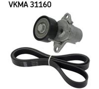 SKF Cinghia A V Rigida Per Audi Q5 8RB A5 8T3 VW T-ROC A11 Golf VI Cabriolet