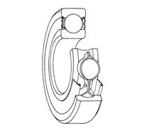SKF Cuscinetto radiale a sfere
