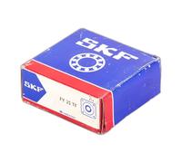 SKF fy-tf Series cuscinetto a sfera flangia unità bullone, 4 fori, vite di bloccaggio, Regreasable, contatto e Flinger sigilli, in ghisa, metrico, 25 mm, 1