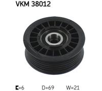 SKF Guida di Guida Cinghia Scanalata per Mercedes-Benz 190 Coupé