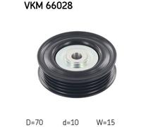 SKF Guida di Guida Cinghia Scanalata per Suzuki Swift IV Splash