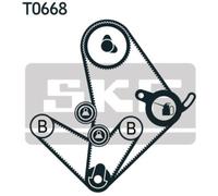 SKF Kit Cinghia Dentata Per Mitsubishi L 200 K7_T K6_T 2.5 TD 4WD K3_T K2_T K1_T