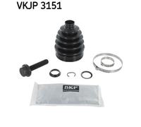SKF Kit cuffia semiasse VKJP3151 D1 26 mm D2 87 mm alt. 115 mm termoplastico