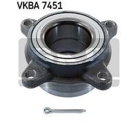 SKF Kit Cuscinetto Ruota - Anteriore - Per Fiat Fullback Pick-Up (502_, 503_)