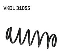 SKF Molla 2x Molla Veicolo Asse Posteriore per VW Golf VI 5K1 Beetle 5C1 5C2