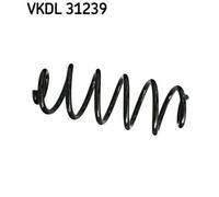 SKF Molla Elicoidale Sospensione - Posteriore - Per Audi A5 (8T3) 2007-2017