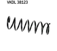SKF Molla Elicoidale Sospensione - Posteriore - Per BMW 5 (E60) 2004-2010