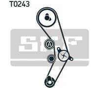 SKF Pompa Acqua + Kit Cinghia Distribuzione per Audi A4 Avant 8ED B7 8E5 B6 8H7
